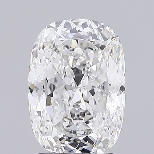 Loose Diamond - CUSHION MODIFIED 1.65ct F VS1: Loose Diamond - CUSHION MODIFIED 1.65ct F VS1 Source: This is a real non-mined Diamond that has been grown in a lab Shape: CUSHION MODIFIED Carats: 1.65 Color: F Clarity: VS1 Certification: IGI Video: