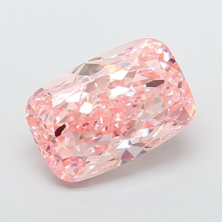 Loose Diamond - CUSHION MODIFIED 7.02ct Fancy Vivid Pink VVS2: Loose Diamond - CUSHION MODIFIED 7.02ct Fancy Vivid Pink VVS2 Source: This is a real non-mined Diamond that has been grown in a lab Shape: CUSHION MODIFIED Carats: 7.02 Color: Fancy Vivid Pink Certifi