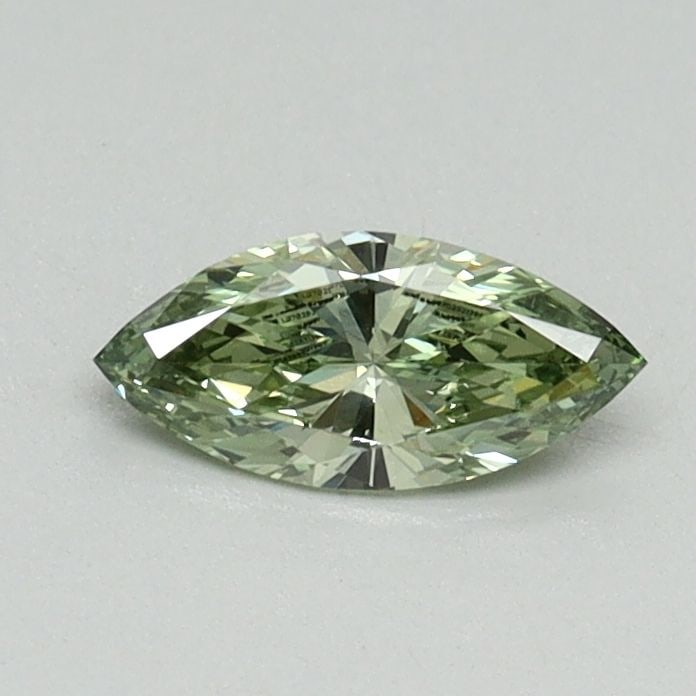 Loose Diamond - MARQUISE 0.3ct Fancy Vivid Green VS2: Loose Diamond - MARQUISE 0.3ct Fancy Vivid Green VS2 Source: This is a real non-mined Diamond that has been grown in a lab Shape: MARQUISE Carats: 0.3 Color: Fancy Vivid Green Certification: IGI Video