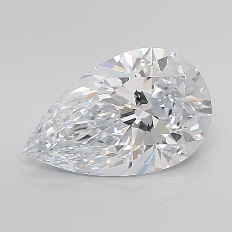 Loose Diamond - PEAR 3.09ct F VVS1: Loose Diamond - PEAR 3.09ct F VVS1 Source: This is a real non-mined Diamond that has been grown in a lab Shape: PEAR Carats: 3.09 Color: F Clarity: VVS1 Certification: IGI Video: