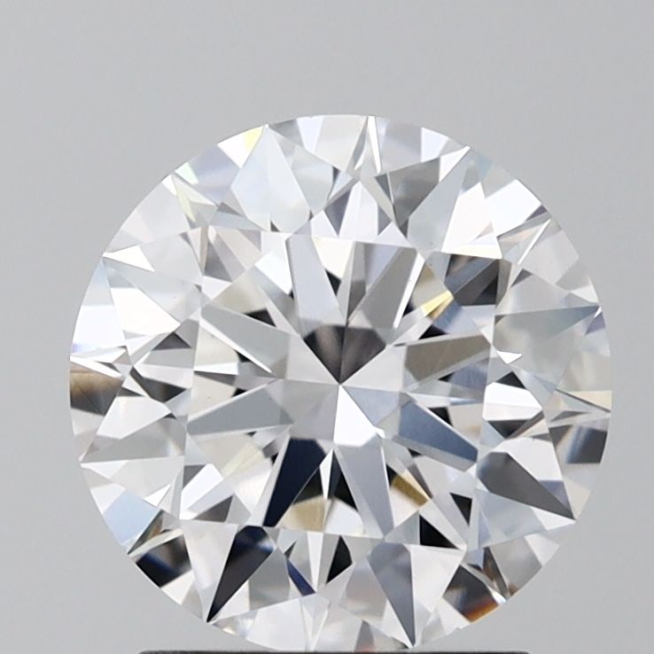 Ideal Loose Diamond - ROUND 2.06ct D VS1: Ideal Loose Diamond - ROUND 2.06ct D VS1 Source: This is a real non-mined Diamond that has been grown in a lab Shape: ROUND Carats: 2.06 Color: D Clarity: VS1 Certification: IGI Video:
