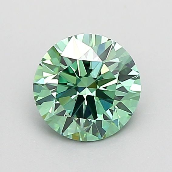 Ideal Loose Diamond - ROUND 0.71ct Fancy Vivid Green VVS2: Ideal Loose Diamond - ROUND 0.71ct Fancy Vivid Green VVS2 Source: This is a real non-mined Diamond that has been grown in a lab Shape: ROUND Carats: 0.71 Color: Fancy Vivid Green Certification: IGI Ad