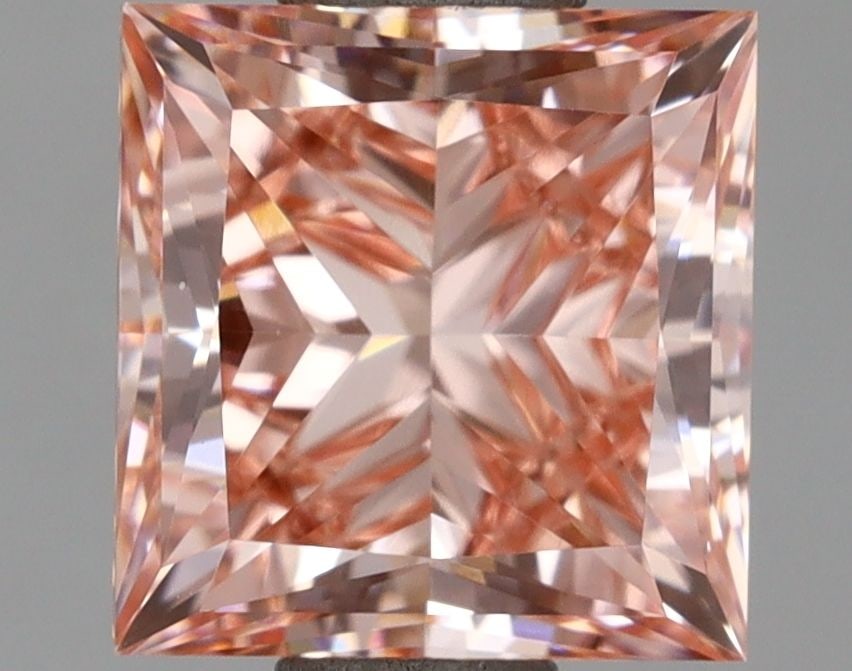 Loose Diamond - PRINCESS 1.66ct Fancy Vivid Pink VS1: Loose Diamond - PRINCESS 1.66ct Fancy Vivid Pink VS1 Source: This is a real non-mined Diamond that has been grown in a lab Shape: PRINCESS Carats: 1.66 Color: Fancy Vivid Pink Certification: IGI Video