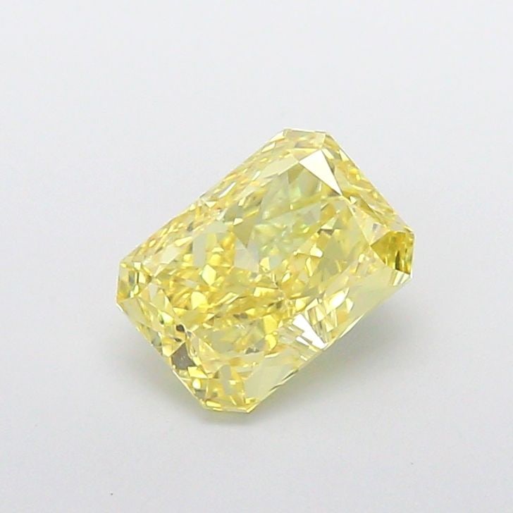 Loose Diamond - RADIANT 1.57ct Fancy Intense Yellow VS2: Loose Diamond - RADIANT 1.57ct Fancy Intense Yellow VS2 Source: This is a real non-mined Diamond that has been grown in a lab Shape: RADIANT Carats: 1.57 Color: Fancy Intense Yellow Certification: IGI