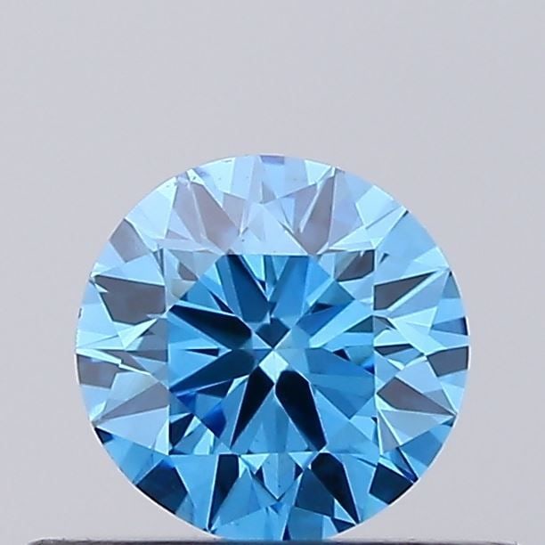 Ideal Loose Diamond - ROUND 0.29ct Fancy Vivid Blue VS1: Ideal Loose Diamond - ROUND 0.29ct Fancy Vivid Blue VS1 Source: This is a real non-mined Diamond that has been grown in a lab Shape: ROUND Carats: 0.29 Color: Fancy Vivid Blue Certification: IGI Video