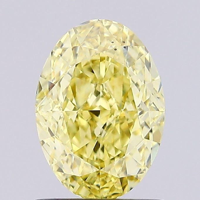 Loose Diamond - OVAL 1.56ct Fancy Intense Yellow VS2: Loose Diamond - OVAL 1.56ct Fancy Intense Yellow VS2 Source: This is a real non-mined Diamond that has been grown in a lab Shape: OVAL Carats: 1.56 Color: Fancy Intense Yellow Certification: NONE Vide