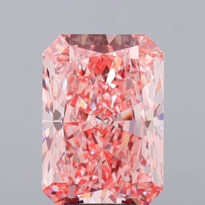 Loose Diamond - RADIANT 5.05ct Fancy Vivid Pink VVS2 (1 of 1)