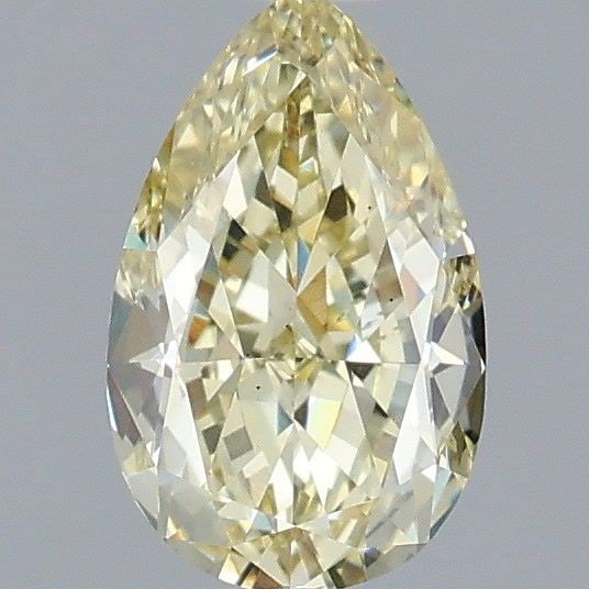 Loose Diamond - PEAR 1.1ct Fancy Yellow VS2: Loose Diamond - PEAR 1.1ct Fancy Yellow VS2 Source: This is a real non-mined Diamond that has been grown in a lab Shape: PEAR Carats: 1.1 Color: Fancy Yellow Certification: IGI Video: