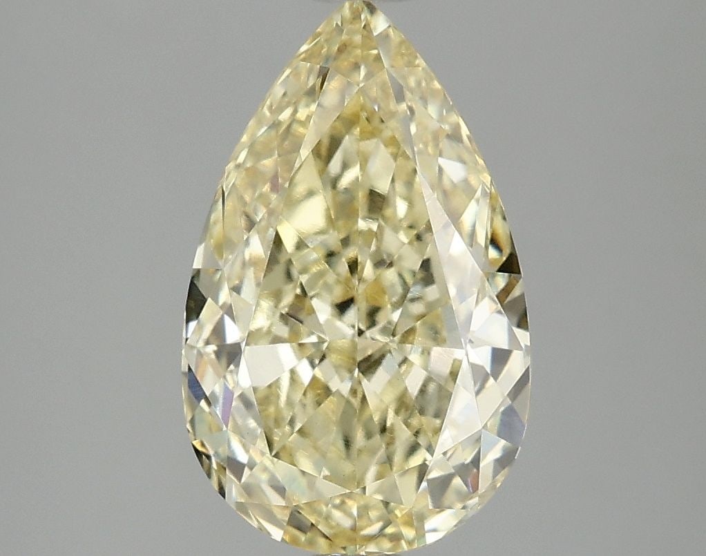 Loose Diamond - PEAR 3.1ct Fancy Intense Yellow VVS2 (1 of 1)