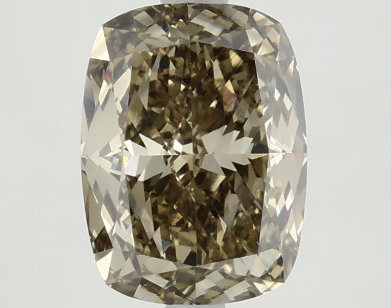 Loose Diamond - CUSHION BRILLIANT 3.08ct Fancy Vivid Yellow VS1: Loose Diamond - CUSHION BRILLIANT 3.08ct Fancy Vivid Yellow VS1 Source: This is a real non-mined Diamond that has been grown in a lab Shape: CUSHION BRILLIANT Carats: 3.08 Color: Fancy Vivid Yellow Ce