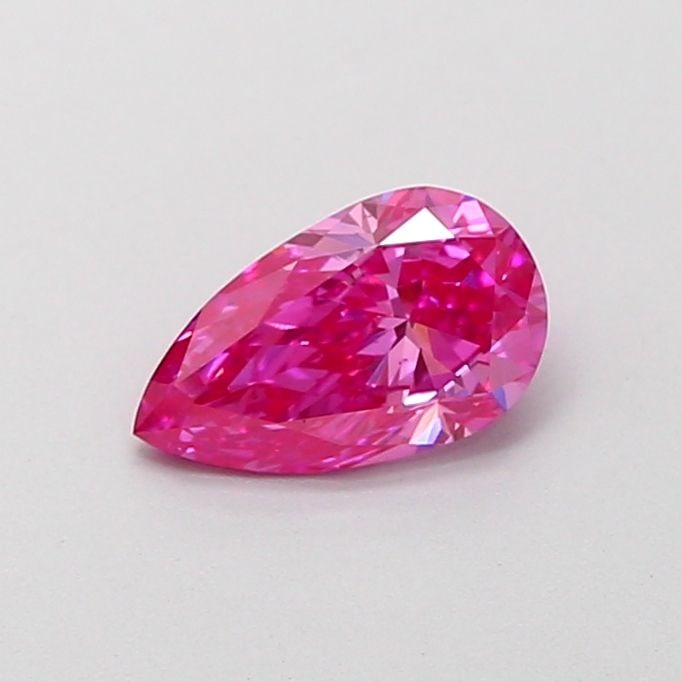 Loose Diamond - PEAR 0.79ct Fancy Intense Pink VVS2: Loose Diamond - PEAR 0.79ct Fancy Intense Pink VVS2 Source: This is a real non-mined Diamond that has been grown in a lab Shape: PEAR Carats: 0.79 Color: Fancy Intense Pink Certification: IGI Video: