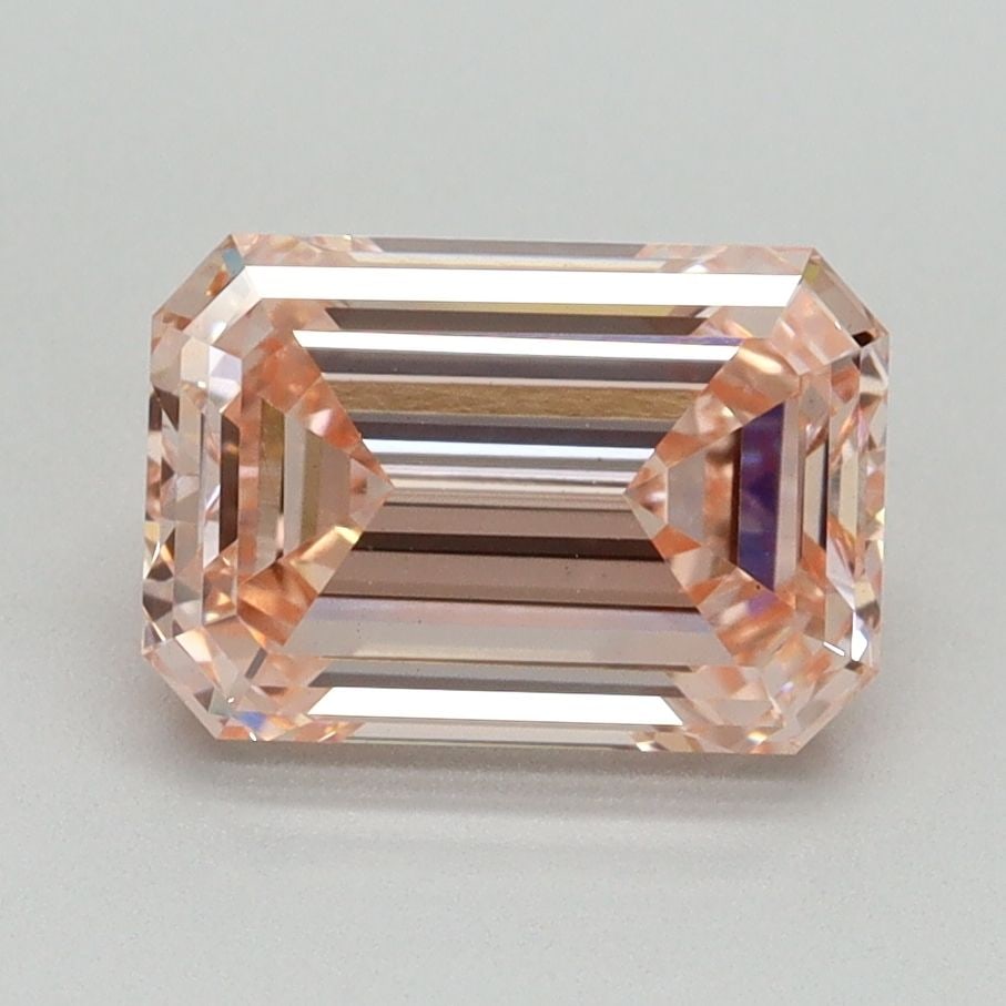 Loose Diamond - EMERALD 2.11ct Fancy Intense Pink VS1: Loose Diamond - EMERALD 2.11ct Fancy Intense Pink VS1 Source: This is a real non-mined Diamond that has been grown in a lab Shape: EMERALD Carats: 2.11 Color: Fancy Intense Pink Certification: IGI Vid
