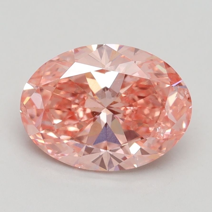 Loose Diamond - OVAL 2.01ct Fancy Vivid Pink SI2: Loose Diamond - OVAL 2.01ct Fancy Vivid Pink SI2 Source: This is a real non-mined Diamond that has been grown in a lab Shape: OVAL Carats: 2.01 Color: Fancy Vivid Pink Certification: IGI Video: