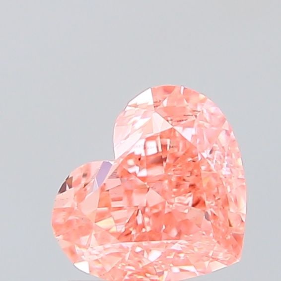 Loose Diamond - HEART 1.62ct Fancy Vivid Pink VS1: Loose Diamond - HEART 1.62ct Fancy Vivid Pink VS1 Source: This is a real non-mined Diamond that has been grown in a lab Shape: HEART Carats: 1.62 Color: Fancy Vivid Pink Certification: IGI Additional 