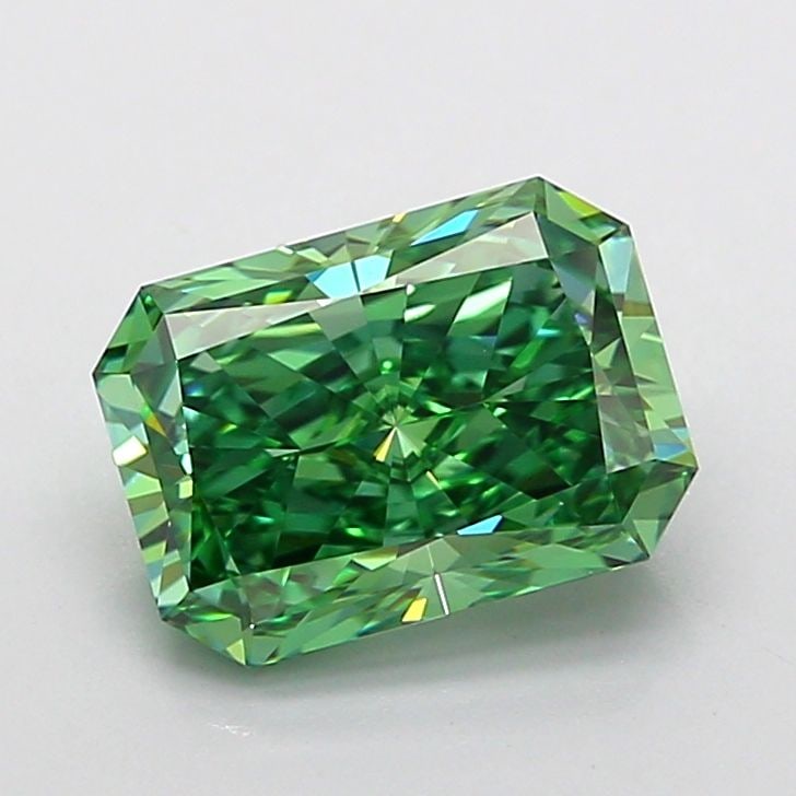 Loose Diamond - RADIANT 2.01ct Fancy Vivid Green VVS2 (1 of 1)