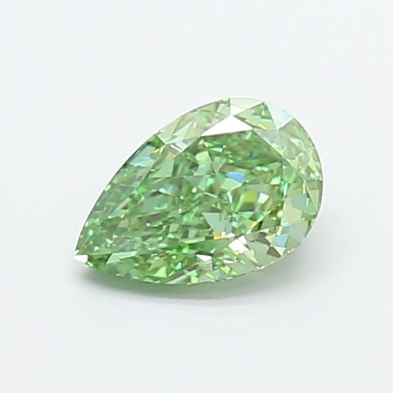 Loose Diamond - PEAR 1.11ct Fancy Vivid Green VS1: Loose Diamond - PEAR 1.11ct Fancy Vivid Green VS1 Source: This is a real non-mined Diamond that has been grown in a lab Shape: PEAR Carats: 1.11 Color: Fancy Vivid Green Certification: IGI Video: