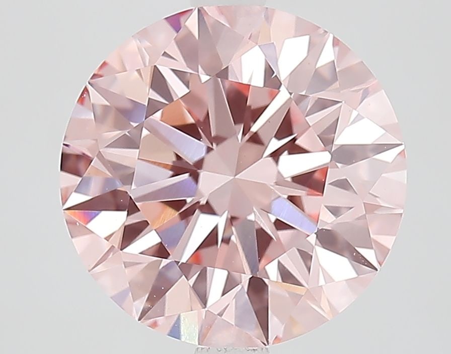 Ideal Loose Diamond - ROUND 4.08ct Fancy Intense Pink VVS2: Ideal Loose Diamond - ROUND 4.08ct Fancy Intense Pink VVS2 Source: This is a real non-mined Diamond that has been grown in a lab Shape: ROUND Carats: 4.08 Color: Fancy Intense Pink Certification: IGI 