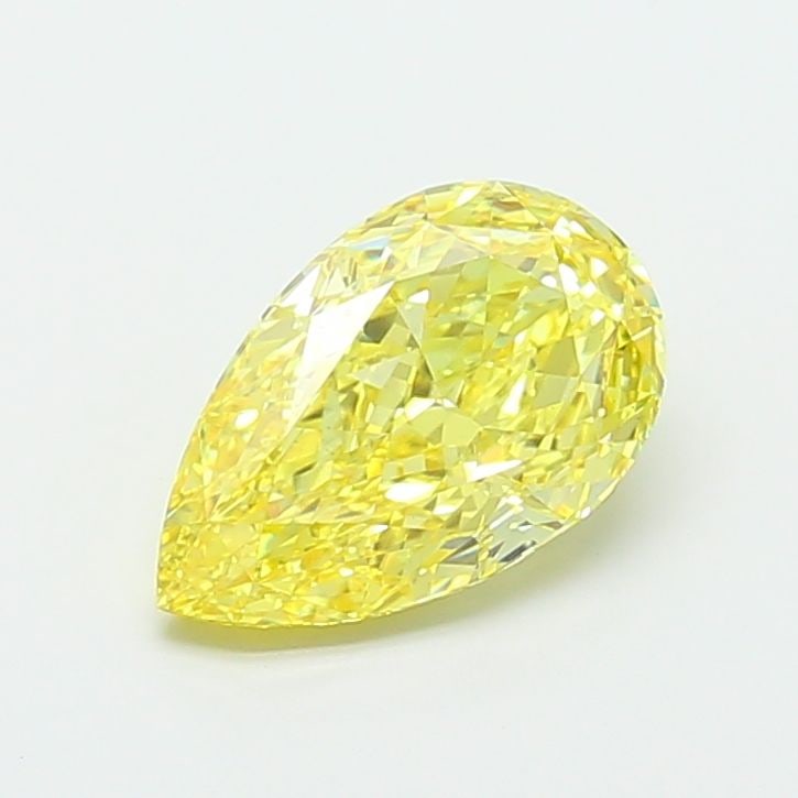 Loose Diamond - PEAR 4.04ct Fancy Intense Yellow VS1: Loose Diamond - PEAR 4.04ct Fancy Intense Yellow VS1 Source: This is a real non-mined Diamond that has been grown in a lab Shape: PEAR Carats: 4.04 Color: Fancy Intense Yellow Certification: IGI Video