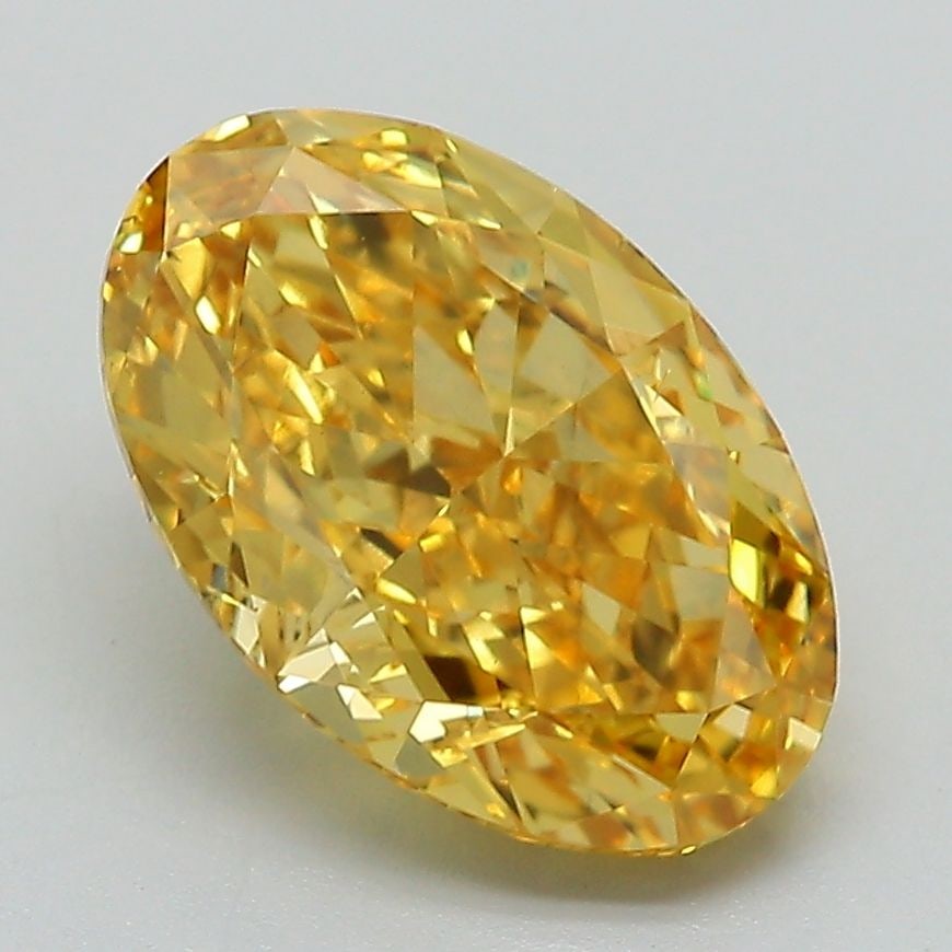 Loose Diamond - OVAL 3.04ct Fancy Intense Yellow VS2: Loose Diamond - OVAL 3.04ct Fancy Intense Yellow VS2 Source: This is a real non-mined Diamond that has been grown in a lab Shape: OVAL Carats: 3.04 Color: Fancy Intense Yellow Certification: IGI Video