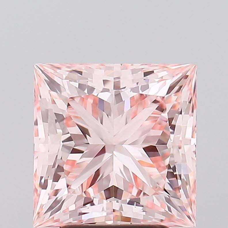 Loose Diamond - PRINCESS 3.73ct Fancy Intense Pink VVS2: Loose Diamond - PRINCESS 3.73ct Fancy Intense Pink VVS2 Source: This is a real non-mined Diamond that has been grown in a lab Shape: PRINCESS Carats: 3.73 Color: Fancy Intense Pink Certification: IGI 