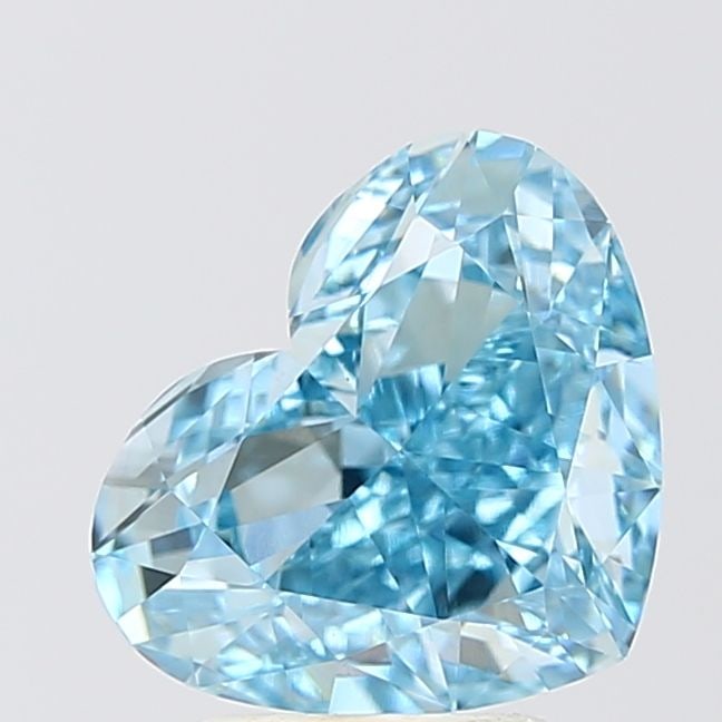 Loose Diamond - HEART 3.02ct Fancy Vivid Blue VVS2: Loose Diamond - HEART 3.02ct Fancy Vivid Blue VVS2 Source: This is a real non-mined Diamond that has been grown in a lab Shape: HEART Carats: 3.02 Color: Fancy Vivid Blue Certification: IGI Video: