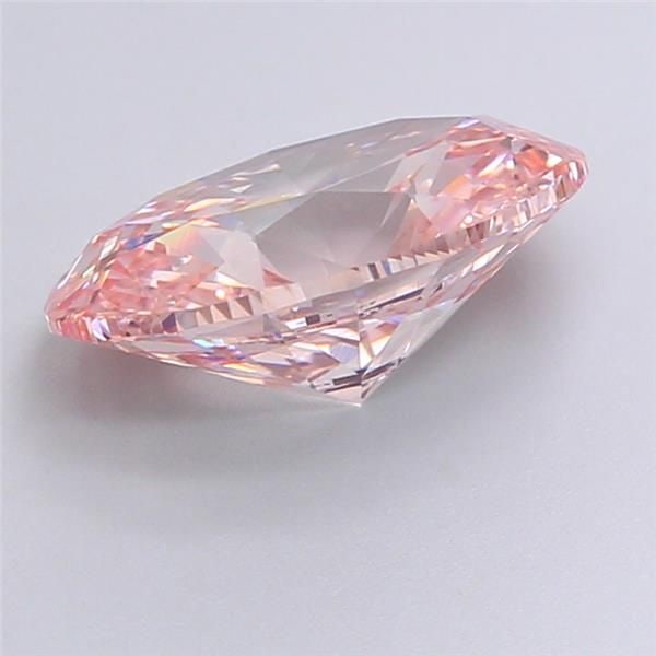 Loose Diamond - OVAL 4.21ct Fancy Vivid Pink VS1: Loose Diamond - OVAL 4.21ct Fancy Vivid Pink VS1 Source: This is a real non-mined Diamond that has been grown in a lab Shape: OVAL Carats: 4.21 Color: Fancy Vivid Pink Certification: IGI Video: