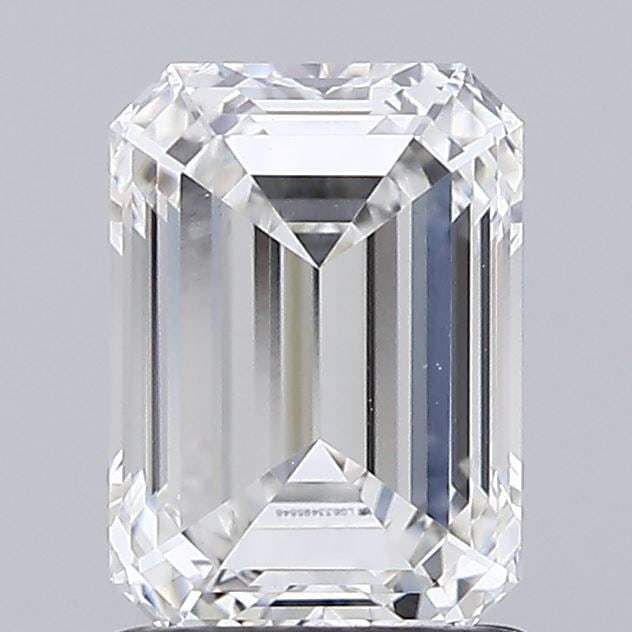 Loose Diamond - EMERALD 1.36ct F VVS2: Loose Diamond - EMERALD 1.36ct F VVS2 Source: This is a real non-mined Diamond that has been grown in a lab Shape: EMERALD Carats: 1.36 Color: F Clarity: VVS2 Certification: IGI Video: