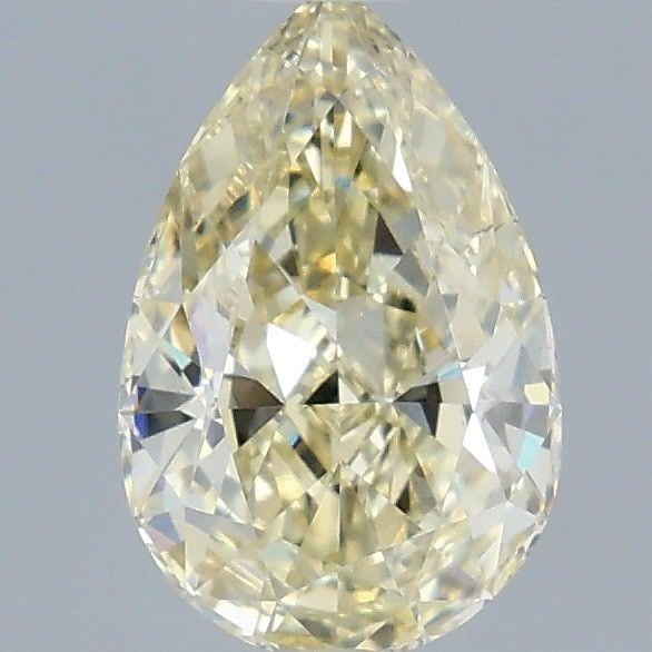 Loose Diamond - PEAR 1.53ct Fancy Light Yellow VS1: Loose Diamond - PEAR 1.53ct Fancy Light Yellow VS1 Source: This is a real non-mined Diamond that has been grown in a lab Shape: PEAR Carats: 1.53 Color: Fancy Light Yellow Certification: IGI Video: