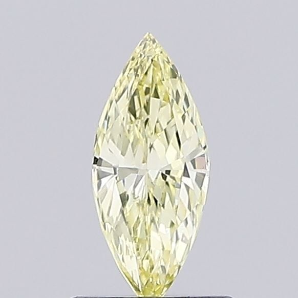 Loose Diamond - MARQUISE 0.53ct Fancy Yellow VVS2: Loose Diamond - MARQUISE 0.53ct Fancy Yellow VVS2 Source: This is a real non-mined Diamond that has been grown in a lab Shape: MARQUISE Carats: 0.53 Color: Fancy Yellow Certification: IGI Video: