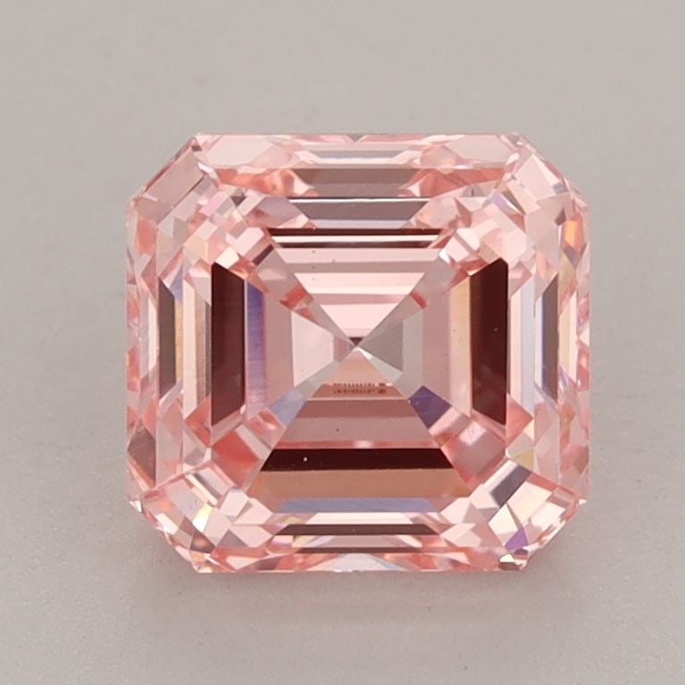 Loose Diamond - ASSCHER 2.14ct Fancy Vivid Pink VS1: Loose Diamond - ASSCHER 2.14ct Fancy Vivid Pink VS1 Source: This is a real non-mined Diamond that has been grown in a lab Shape: ASSCHER Carats: 2.14 Color: Fancy Vivid Pink Certification: IGI Video: