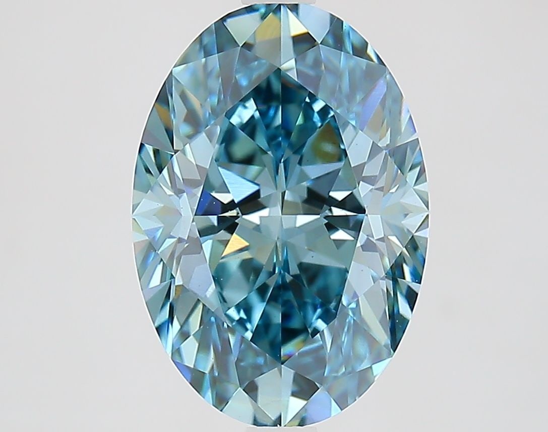 Loose Diamond - OVAL 3.61ct Fancy Vivid Blue VS1: Loose Diamond - OVAL 3.61ct Fancy Vivid Blue VS1 Source: This is a real non-mined Diamond that has been grown in a lab Shape: OVAL Carats: 3.61 Color: Fancy Vivid Blue Certification: IGI Video: Video