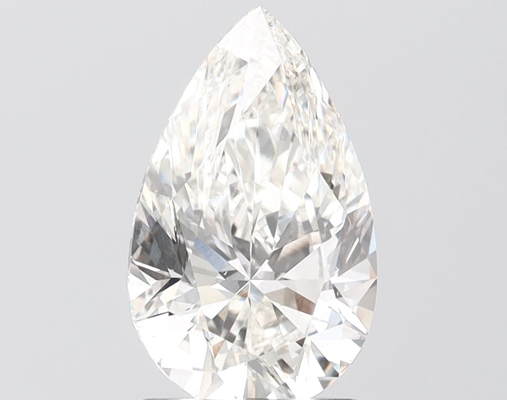 Loose Diamond - PEAR 2.36ct H VS2: Loose Diamond - PEAR 2.36ct H VS2 Source: This is a real non-mined Diamond that has been grown in a lab Shape: PEAR Carats: 2.36 Color: H Clarity: VS2 Certification: IGI Video: Video Link Additional