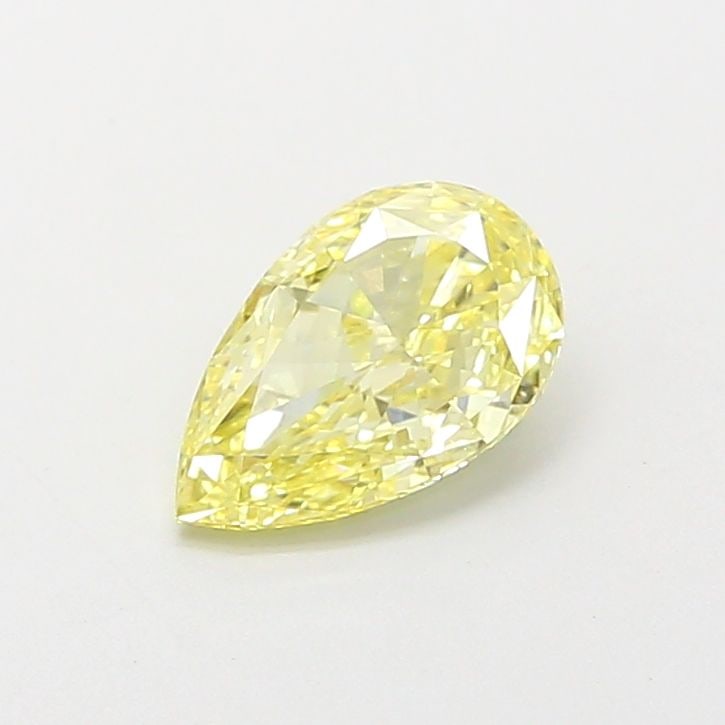 Loose Diamond - PEAR 0.75ct Fancy Vivid Yellow VS2: Loose Diamond - PEAR 0.75ct Fancy Vivid Yellow VS2 Source: This is a real non-mined Diamond that has been grown in a lab Shape: PEAR Carats: 0.75 Color: Fancy Vivid Yellow Certification: NONE Video: