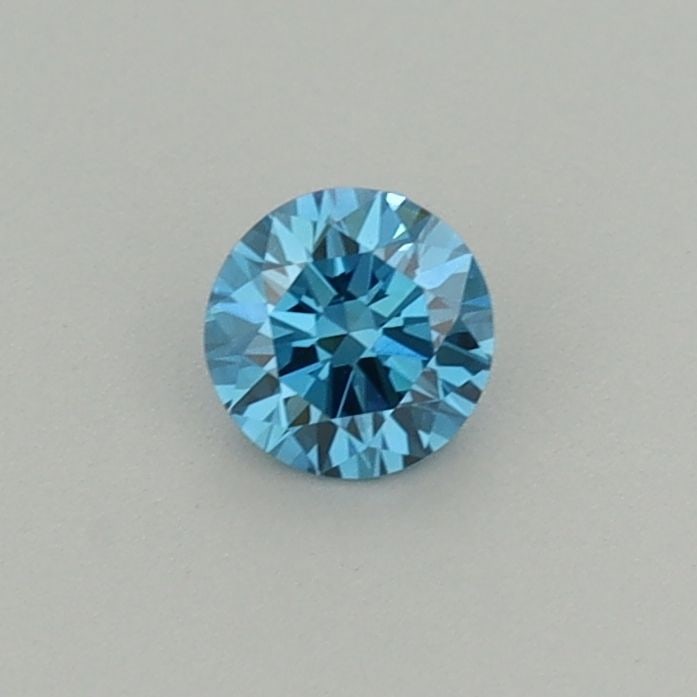 Ideal Loose Diamond - ROUND 0.23ct Fancy Vivid Blue VS1: Ideal Loose Diamond - ROUND 0.23ct Fancy Vivid Blue VS1 Source: This is a real non-mined Diamond that has been grown in a lab Shape: ROUND Carats: 0.23 Color: Fancy Vivid Blue Certification: IGI