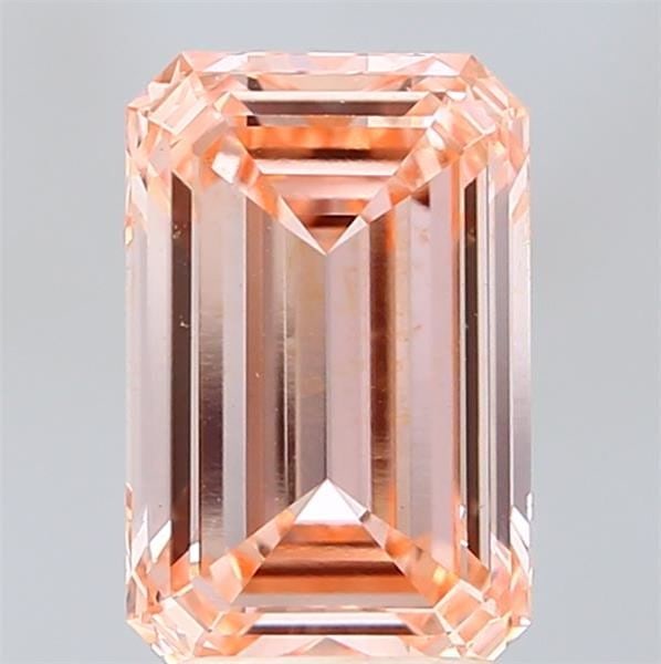 Loose Diamond - EMERALD 2.97ct Fancy Intense Pink VS1: Loose Diamond - EMERALD 2.97ct Fancy Intense Pink VS1 Source: This is a real non-mined Diamond that has been grown in a lab Shape: EMERALD Carats: 2.97 Color: Fancy Intense Pink Certification: IGI Vid