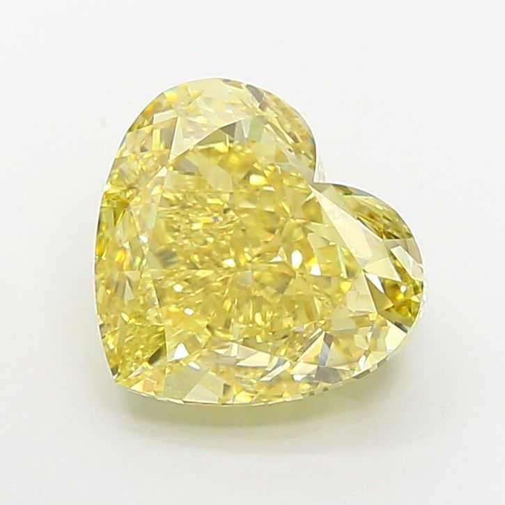 Loose Diamond - HEART 10.1ct Fancy Intense Yellow VS1: Loose Diamond - HEART 10.1ct Fancy Intense Yellow VS1 Source: This is a real non-mined Diamond that has been grown in a lab Shape: HEART Carats: 10.1 Color: Fancy Intense Yellow Certification: IGI Vid