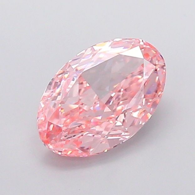 Loose Diamond - OVAL 2.28ct Fancy Vivid Pink VS2: Loose Diamond - OVAL 2.28ct Fancy Vivid Pink VS2 Source: This is a real non-mined Diamond that has been grown in a lab Shape: OVAL Carats: 2.28 Color: Fancy Vivid Pink Certification: IGI Additional im