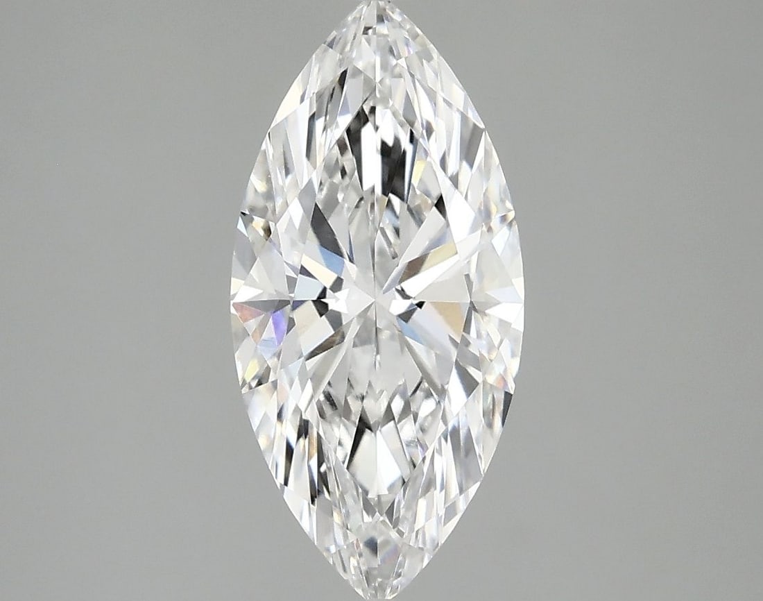 Loose Diamond - MARQUISE 1.87ct E VVS2: Loose Diamond - MARQUISE 1.87ct E VVS2 Source: This is a real non-mined Diamond that has been grown in a lab Shape: MARQUISE Carats: 1.87 Color: E Clarity: VVS2 Certification: IGI Video: