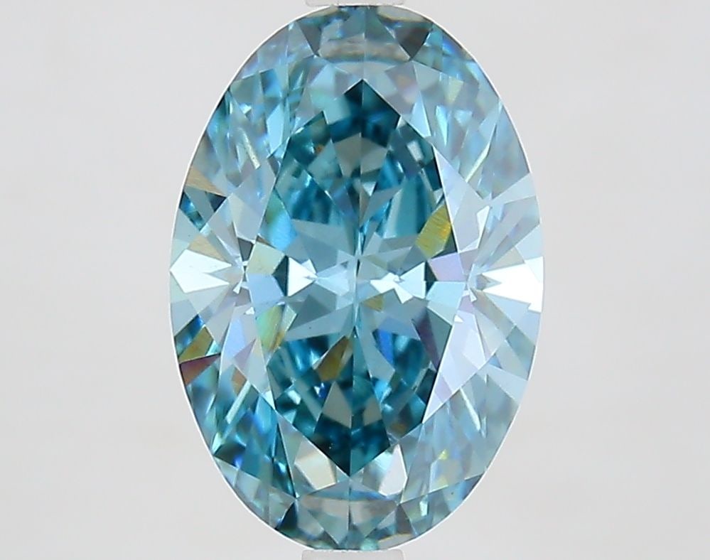 Loose Diamond - OVAL 2.76ct Fancy Vivid Blue VS1: Loose Diamond - OVAL 2.76ct Fancy Vivid Blue VS1 Source: This is a real non-mined Diamond that has been grown in a lab Shape: OVAL Carats: 2.76 Color: Fancy Vivid Blue Certification: IGI Video: