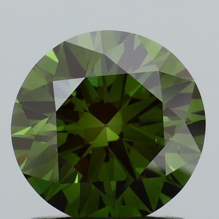 Ideal Loose Diamond - ROUND 1.19ct Fancy Vivid Green VS2: Ideal Loose Diamond - ROUND 1.19ct Fancy Vivid Green VS2 Source: This is a real non-mined Diamond that has been grown in a lab Shape: ROUND Carats: 1.19 Color: Fancy Vivid Green Certification: IGI Vid