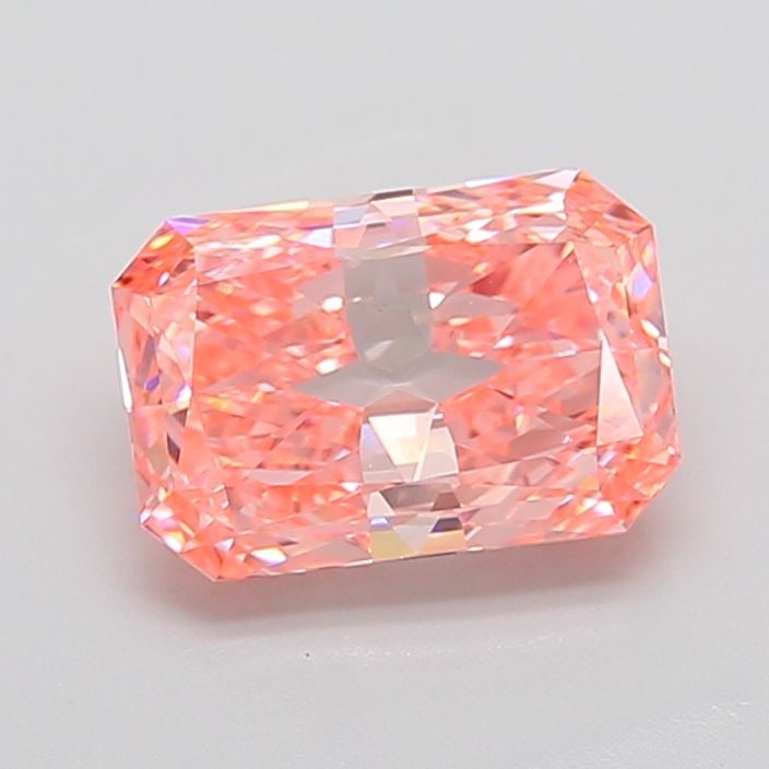 Loose Diamond - RADIANT 3.51ct Fancy Vivid Pink VS1: Loose Diamond - RADIANT 3.51ct Fancy Vivid Pink VS1 Source: This is a real non-mined Diamond that has been grown in a lab Shape: RADIANT Carats: 3.51 Color: Fancy Vivid Pink Certification: IGI Video: