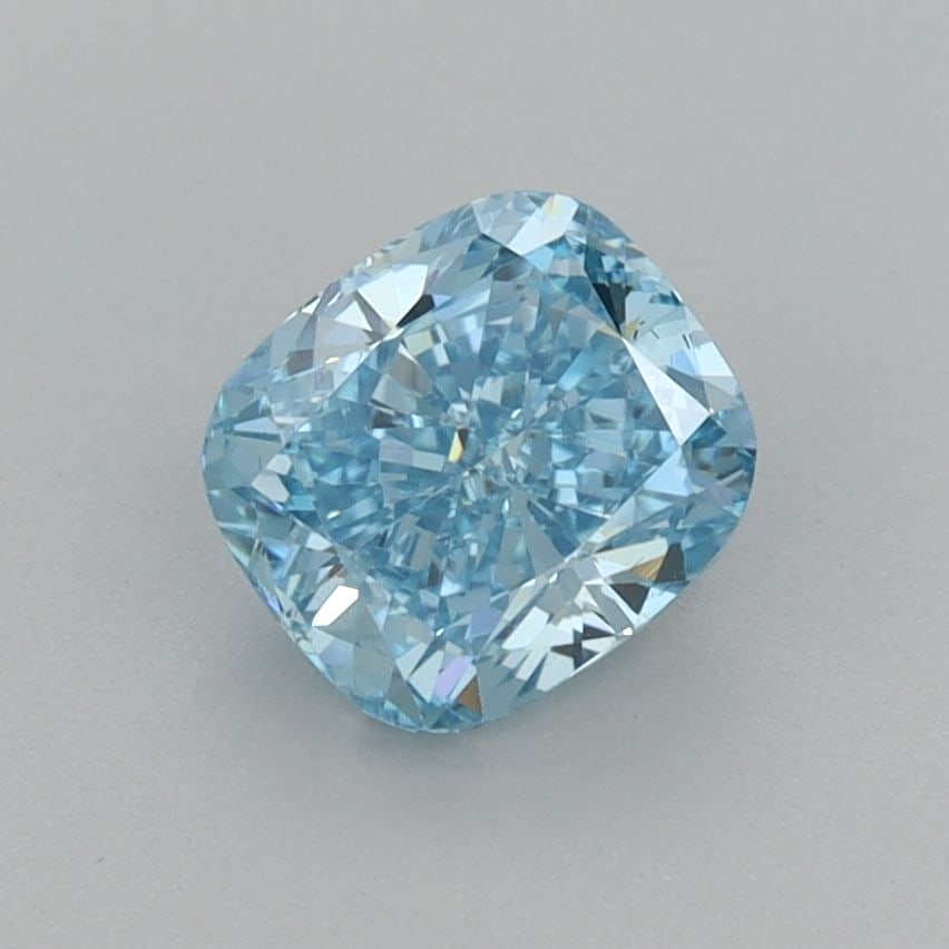Loose Diamond - CUSHION MODIFIED 1.12ct Fancy Vivid Blue VS2: Loose Diamond - CUSHION MODIFIED 1.12ct Fancy Vivid Blue VS2 Source: This is a real non-mined Diamond that has been grown in a lab Shape: CUSHION MODIFIED Carats: 1.12 Color: Fancy Vivid Blue Certific
