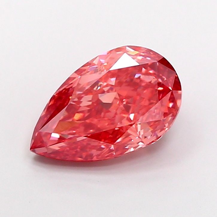Loose Diamond - PEAR 3.52ct Fancy Vivid Pink VS1: Loose Diamond - PEAR 3.52ct Fancy Vivid Pink VS1 Source: This is a real non-mined Diamond that has been grown in a lab Shape: PEAR Carats: 3.52 Color: Fancy Vivid Pink Certification: IGI Video:
