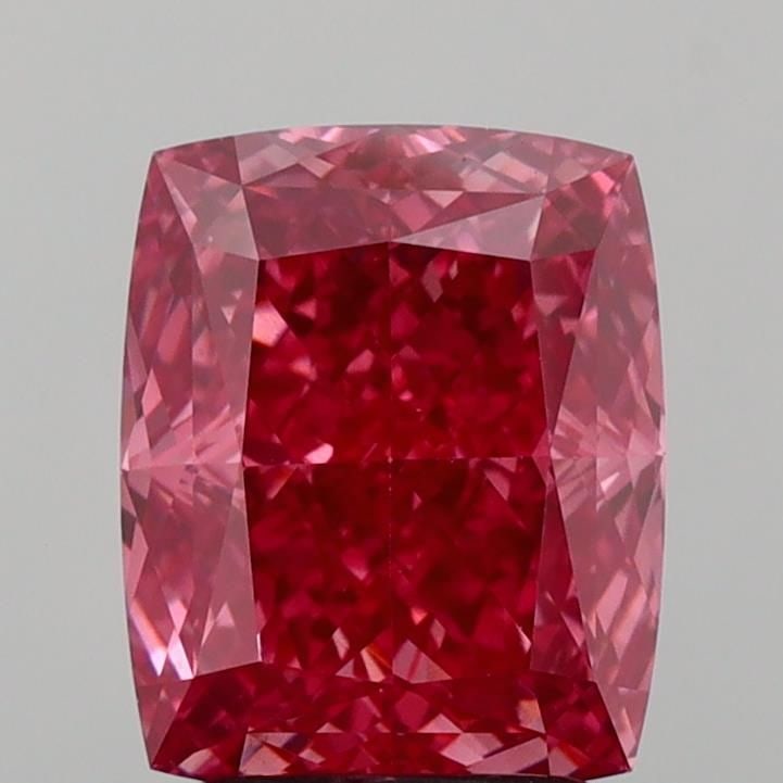 Loose Diamond - CUSHION MODIFIED 3.08ct Fancy Vivid Pink VS1: Loose Diamond - CUSHION MODIFIED 3.08ct Fancy Vivid Pink VS1 Source: This is a real non-mined Diamond that has been grown in a lab Shape: CUSHION MODIFIED Carats: 3.08 Color: Fancy Vivid Pink Certific