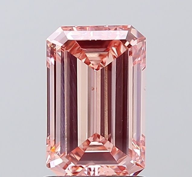 Loose Diamond - EMERALD 1.66ct Fancy Intense Pink VS2: Loose Diamond - EMERALD 1.66ct Fancy Intense Pink VS2 Source: This is a real non-mined Diamond that has been grown in a lab Shape: EMERALD Carats: 1.66 Color: Fancy Intense Pink Certification: IGI Vid