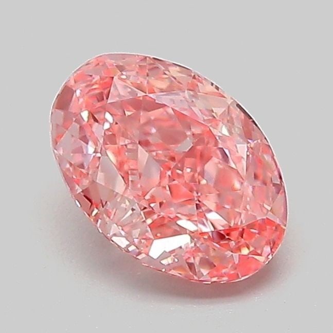 Loose Diamond - OVAL 1.06ct Fancy Vivid Pink VVS2: Loose Diamond - OVAL 1.06ct Fancy Vivid Pink VVS2 Source: This is a real non-mined Diamond that has been grown in a lab Shape: OVAL Carats: 1.06 Color: Fancy Vivid Pink Certification: IGI Video: