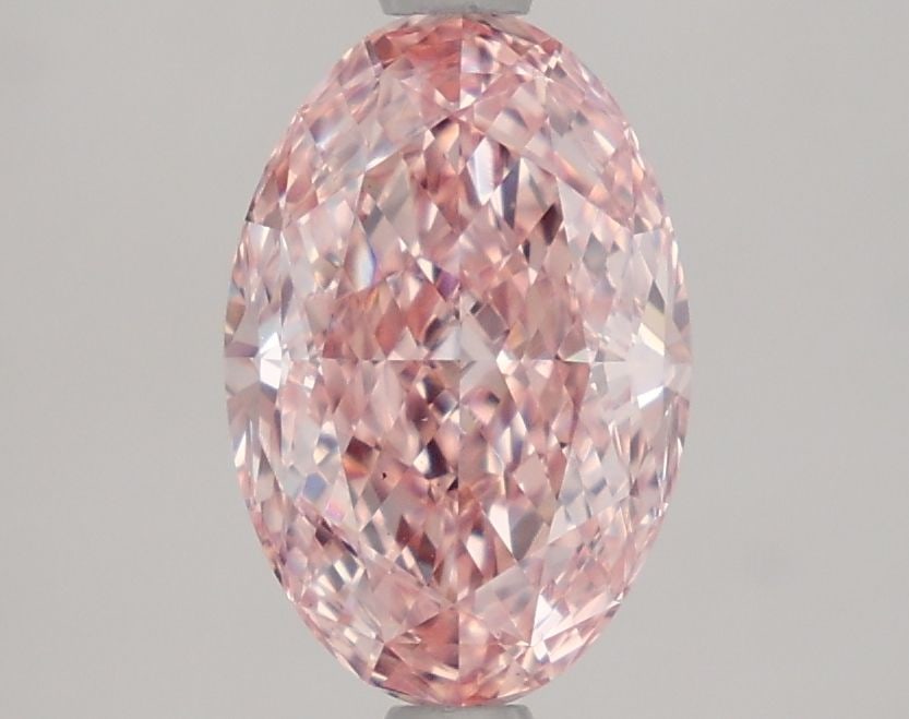 Loose Diamond - OVAL 1.95ct Fancy Vivid Pink VS1: Loose Diamond - OVAL 1.95ct Fancy Vivid Pink VS1 Source: This is a real non-mined Diamond that has been grown in a lab Shape: OVAL Carats: 1.95 Color: Fancy Vivid Pink Certification: IGI Video: