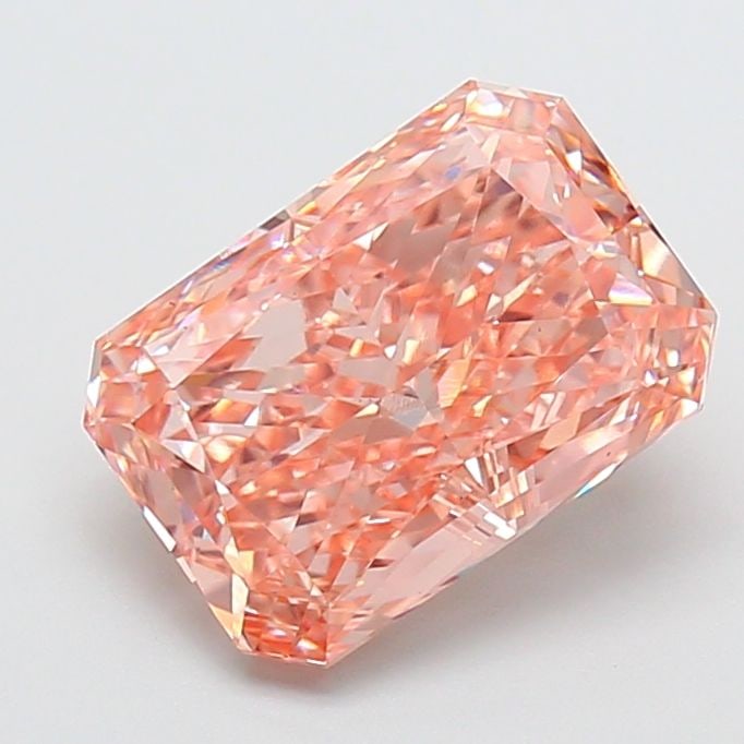 Loose Diamond - RADIANT 3.69ct Fancy Intense Pink VS1: Loose Diamond - RADIANT 3.69ct Fancy Intense Pink VS1 Source: This is a real non-mined Diamond that has been grown in a lab Shape: RADIANT Carats: 3.69 Color: Fancy Intense Pink Certification: IGI Vid