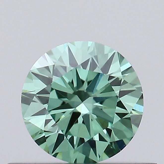 Loose Diamond - ROUND 0.33ct Fancy Vivid Green VVS2: Loose Diamond - ROUND 0.33ct Fancy Vivid Green VVS2 Source: This is a real non-mined Diamond that has been grown in a lab Shape: ROUND Carats: 0.33 Color: Fancy Vivid Green Certification: IGI Addition