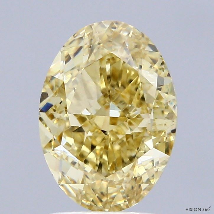 Loose Diamond - OVAL 2.78ct Fancy Intense Yellow VVS2: Loose Diamond - OVAL 2.78ct Fancy Intense Yellow VVS2 Source: This is a real non-mined Diamond that has been grown in a lab Shape: OVAL Carats: 2.78 Color: Fancy Intense Yellow Certification: IGI